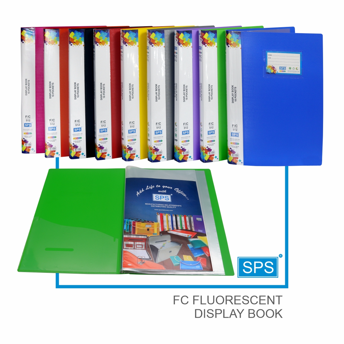 FC  FLUORESCENT DISPLAY BOOKS